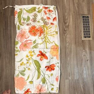 Threshold Floral Duvet Cover - White, Green, Orange